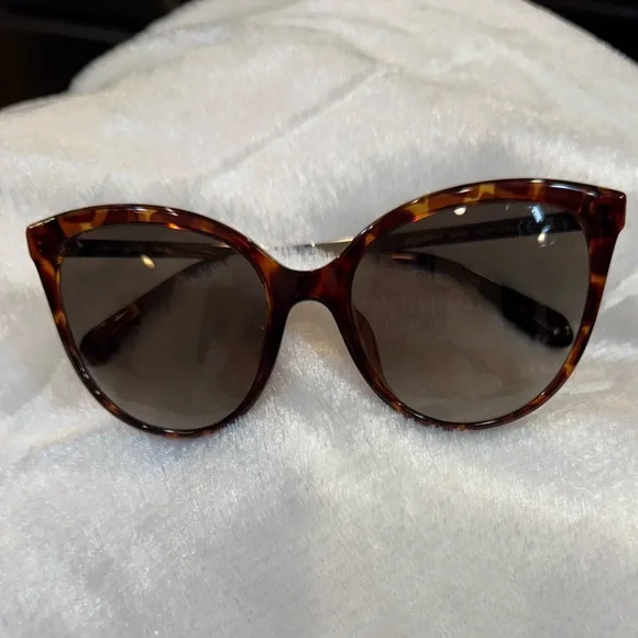 Gorgeous Kate Spade Sassari Havana Cat Eye Butterfly Sunglasses NWT - Picture 6 of 16